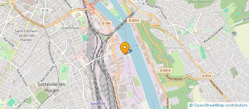 localisation de l'entreprise RELAIS ACCUEIL DES GENS DU VOYAGE à SOTTEVILLE-LES-ROUEN