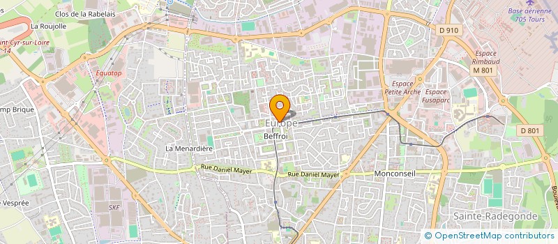 localisation de l'entreprise RELAIS AIDE A DOMICILE à TOURS