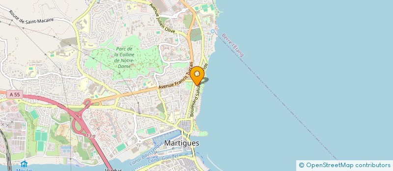 localisation de l'entreprise RELAIS AMICAL MALAKOFF MEDERIC DU GOLFE DE FOS à MARTIGUES