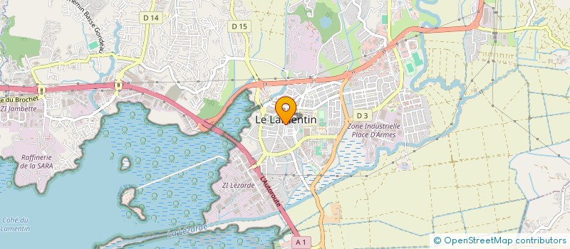localisation de l'entreprise RELAIS ASSIST PERSON AGEES & HANDIC à LE LAMENTIN