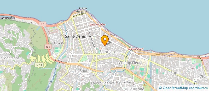 localisation de l'entreprise RELAIS ASSISTANCE MASCAREIGNES à SAINT-DENIS