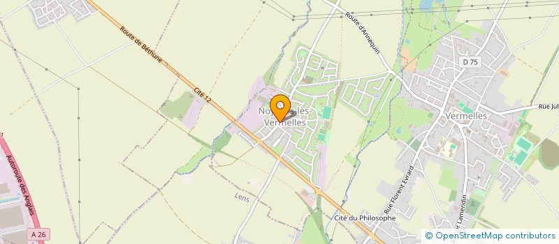 localisation de l'entreprise RELAIS ASSOC DIRECTION ACTIVITES NOUVEL à NOYELLES-LES-VERMELLES