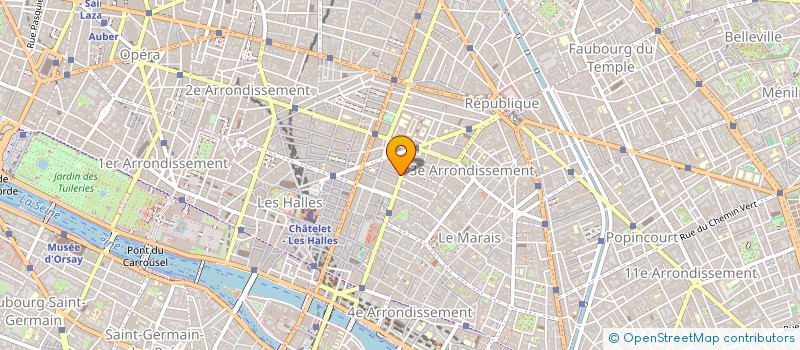 localisation de l'entreprise RELAIS CAFE  PARIS