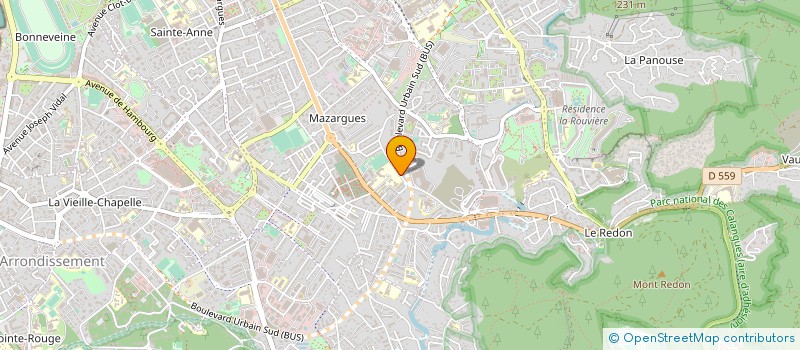 localisation de l'entreprise RELAIS CAPELETTE  MARSEILLE