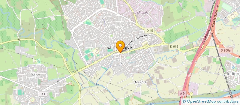 localisation de l'entreprise RELAIS CARTOUCHES SHOP à SAINT-ESTEVE