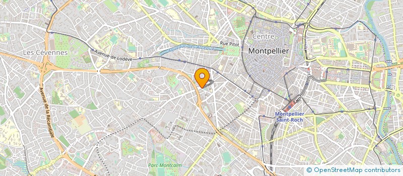 localisation de l'entreprise RELAIS CONNEX'CITE MONTP CENTRE OUEST à MONTPELLIER
