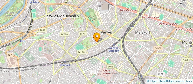 localisation de l'entreprise RELAIS CONSEIL à VANVES