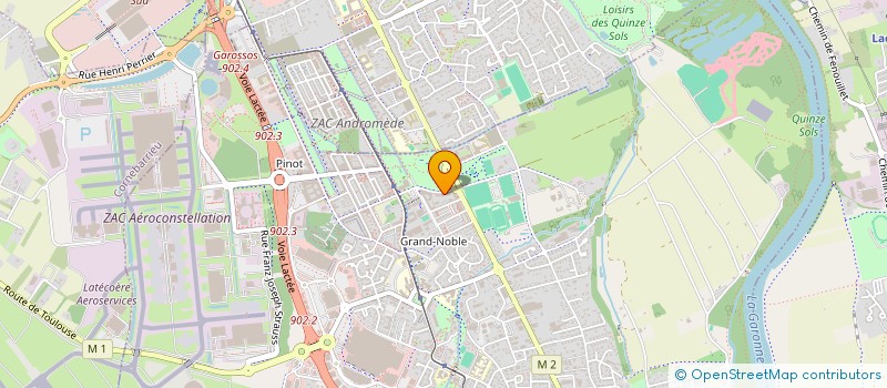 localisation de l'entreprise RELAIS CONSEIL & STRATEGIE à BLAGNAC