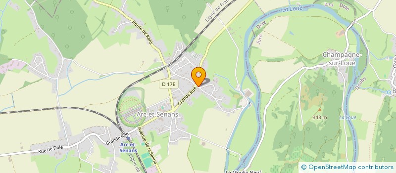 localisation de l'entreprise RELAIS D'ARC ET SENANS à ARC-ET-SENANS