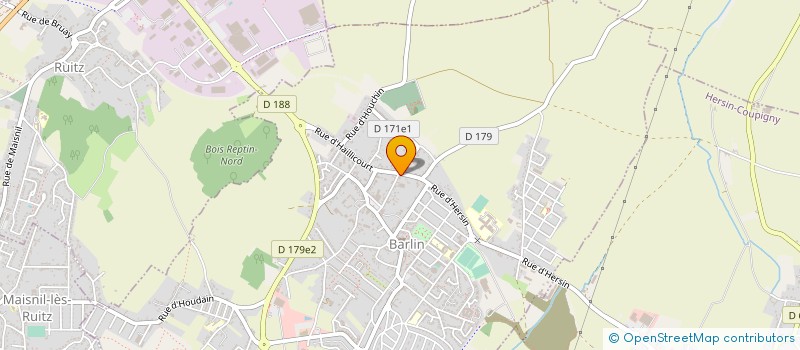 localisation de l'entreprise RELAIS D'ARTOIS à BARLIN