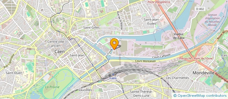 localisation de l'entreprise RELAIS D'SCIENCES à CAEN