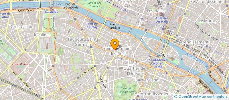 localisation de l'entreprise RELAIS DE L'ENTRECOTE SAINT GERMAIN à PARIS