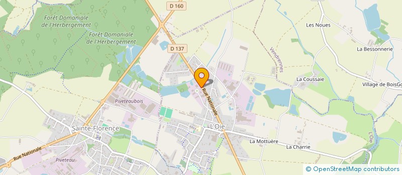 localisation de l'entreprise RELAIS DE L'OIE à ESSARTS-EN-BOCAGE