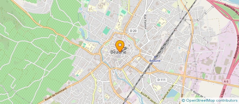 localisation de l'entreprise RELAIS DE LA LAUVE à BEAUNE