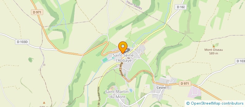 localisation de l'entreprise RELAIS DE LA SOURCE à SAINT-SEINE-L'ABBAYE