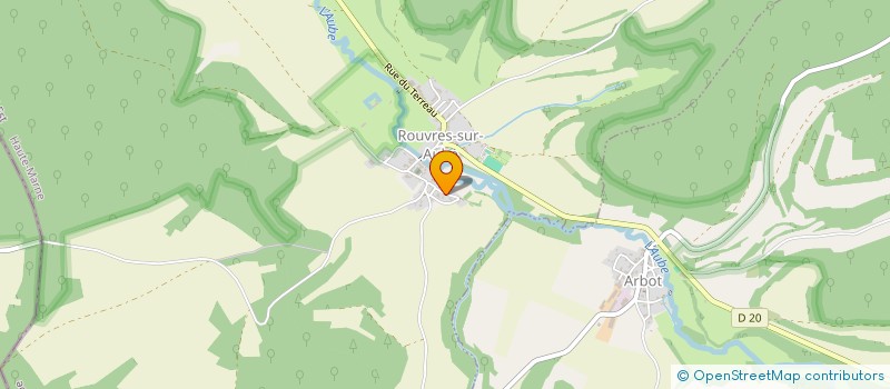 localisation de l'entreprise RELAIS DE LA VALLEE DE L'OURCE à VILLARS-SANTENOGE
