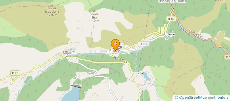 localisation de l'entreprise RELAIS DE PAILHERES à MIJANES