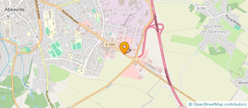 localisation de l'entreprise RELAIS DE PICARDIE à ABBEVILLE
