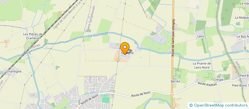 localisation de l'entreprise RELAIS DE POSTE  SAINT-SYMPHORIEN