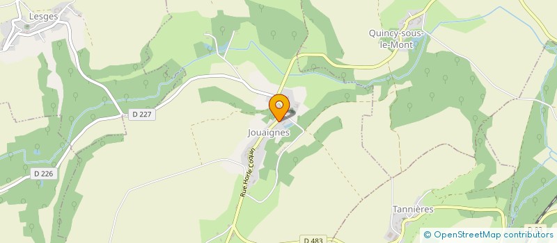 localisation de l'entreprise RELAIS DE POSTE DES TEMPLIERS  JOUAIGNES