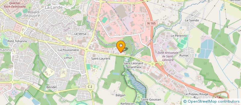 localisation de l'entreprise RELAIS DE TY LAE  SENE