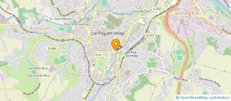 localisation de l'entreprise RELAIS DEPARTEMENTAL GITES DE FRANCE HAUTE LOIRE à LE PUY-EN-VELAY