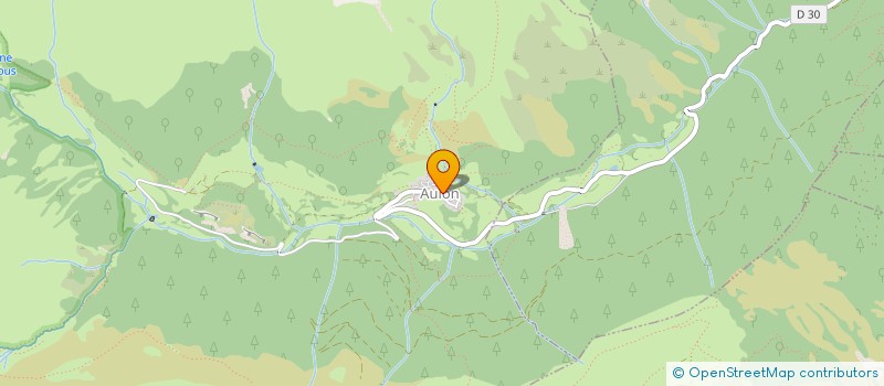 localisation de l'entreprise RELAIS DES ARYELETS  AULON