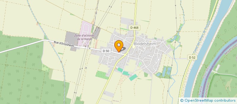 localisation de l'entreprise RELAIS DES BATELIERS à ROGGENHOUSE