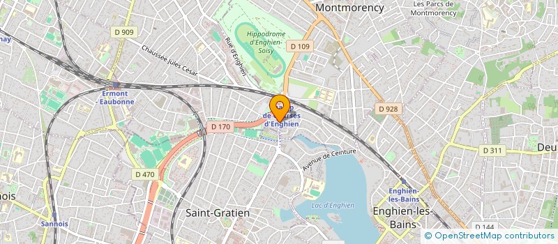 localisation de l'entreprise RELAIS DES COURSES à EAUBONNE