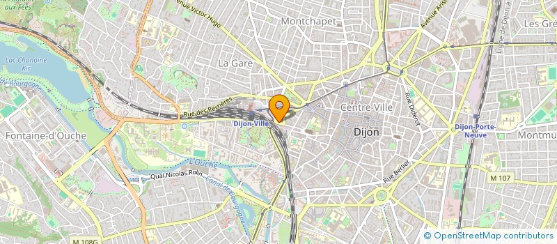 localisation de l'entreprise RELAIS DES ENCRES à DIJON