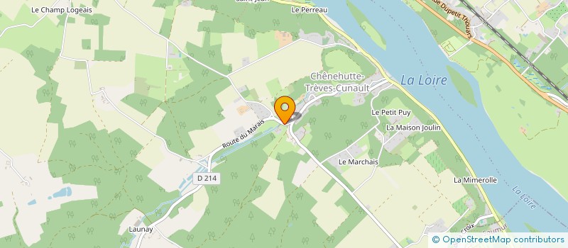 localisation de l'entreprise RELAIS DES MOULINS à GENNES-VAL-DE-LOIRE