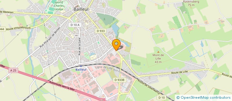 localisation de l'entreprise RELAIS DES SERVICES à BAILLEUL
