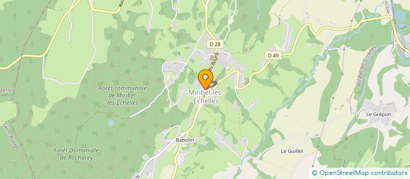 localisation de l'entreprise RELAIS DU GRAND SOM  SAINT-PIERRE-D'ENTREMONT