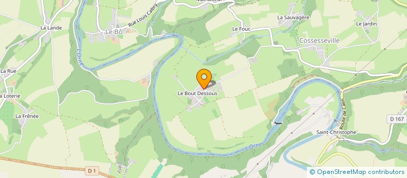 localisation de l'entreprise RELAIS DU MESNIL à LE MESNIL-VILLEMENT