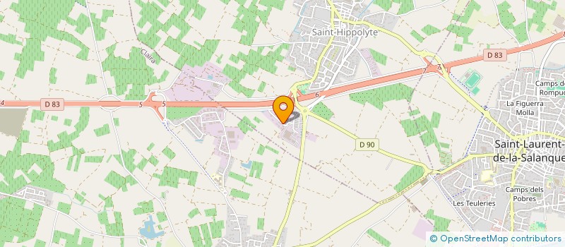 localisation de l'entreprise RELAIS DU PLAYA  SAINT-HIPPOLYTE