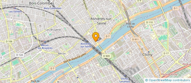 localisation de l'entreprise RELAIS DU PONT D ASNIERES à ASNIERES-SUR-SEINE