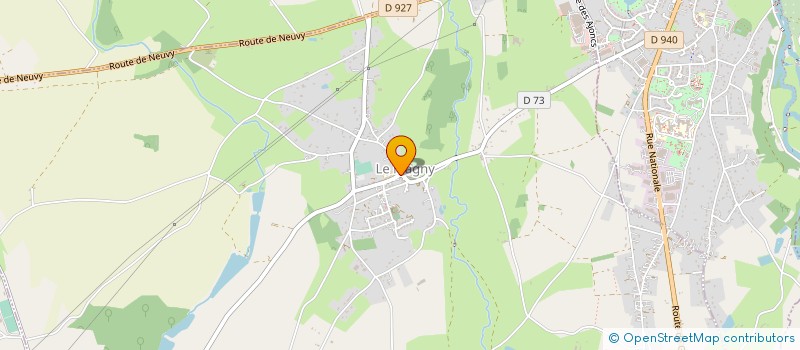 localisation de l'entreprise RELAIS DU PRIEURE à LE MAGNY
