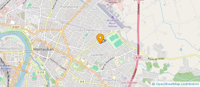 localisation de l'entreprise RELAIS DU QUERCY  MONTAUBAN