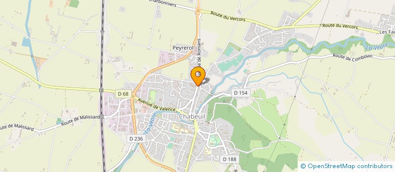 localisation de l'entreprise RELAIS DU  SOLEIL à CHABEUIL