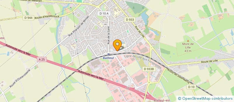 localisation de l'entreprise RELAIS-EMPLOI à BAILLEUL
