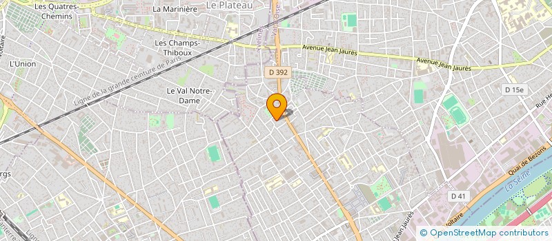 localisation de l'entreprise RELAIS EMPLOI DIRECT  BEZONS