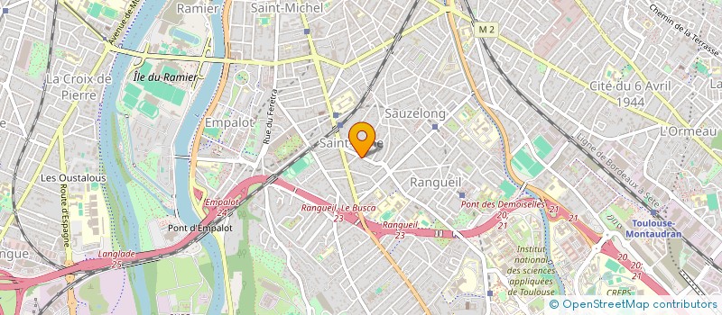 localisation de l'entreprise RELAIS EMPLOIS-SERVICES à TOULOUSE