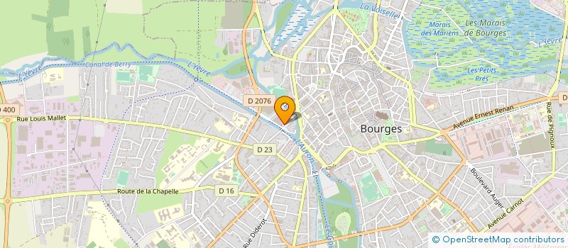 localisation de l'entreprise RELAIS ENFANCE ET FAMILLE à BOURGES