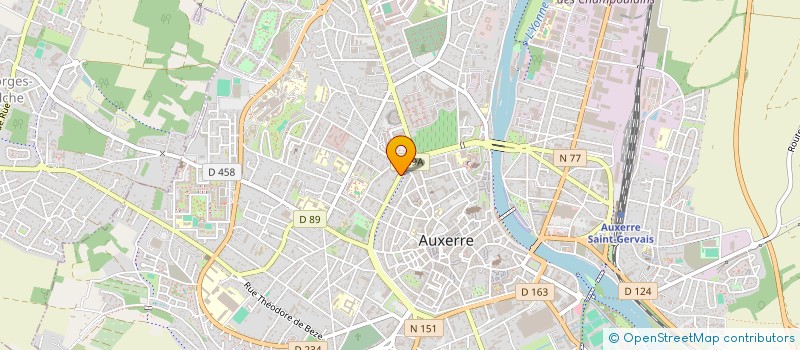 localisation de l'entreprise RELAIS ENFANTS PARENTS BOURGOGNE à AUXERRE