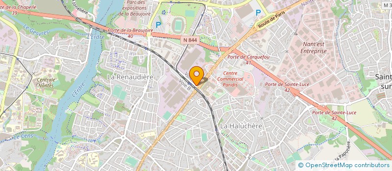 localisation de l'entreprise RELAIS ENFANTS PARENTS INCARCERES  NANTES