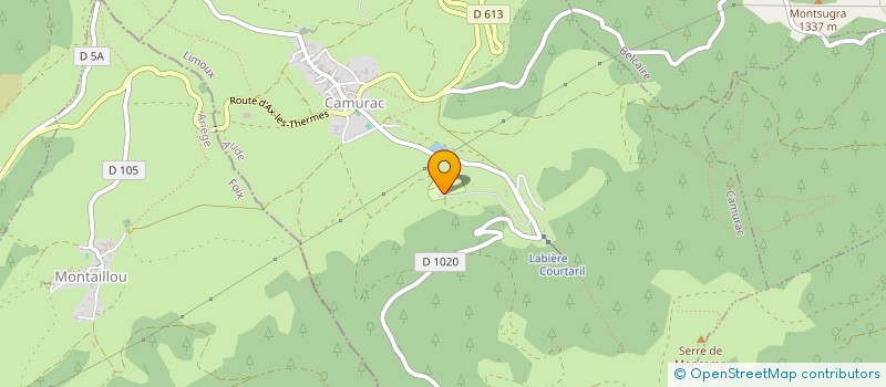 localisation de l'entreprise RELAIS EQUESTRE DU TERNAIROLS  CAMURAC