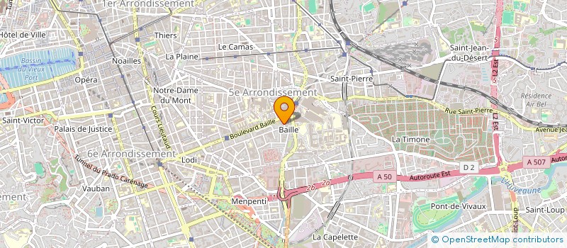 localisation de l'entreprise RELAIS ESPERANCE à MARSEILLE