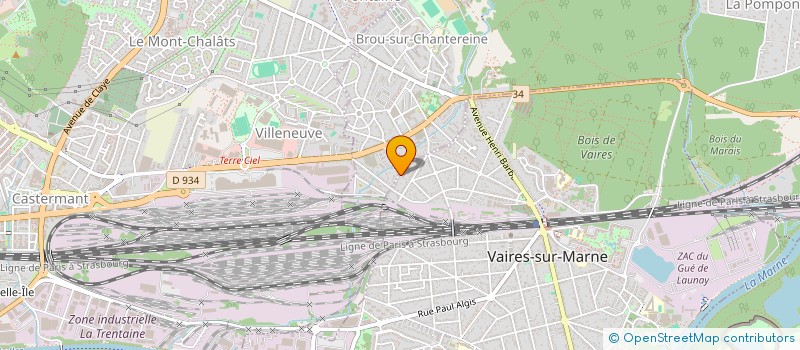 localisation de l'entreprise RELAIS GESTION ET FINANCEMENT  VAIRES-SUR-MARNE