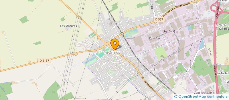 localisation de l'entreprise RELAIS GOUSSU à ORMES