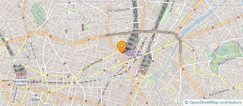 localisation de l'entreprise RELAIS H à PARIS
